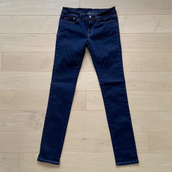 Rare Iceberg Disney Alice Embroidered Skinny Jeans Collectible Designer Denim 27 - Picture 4 of 16